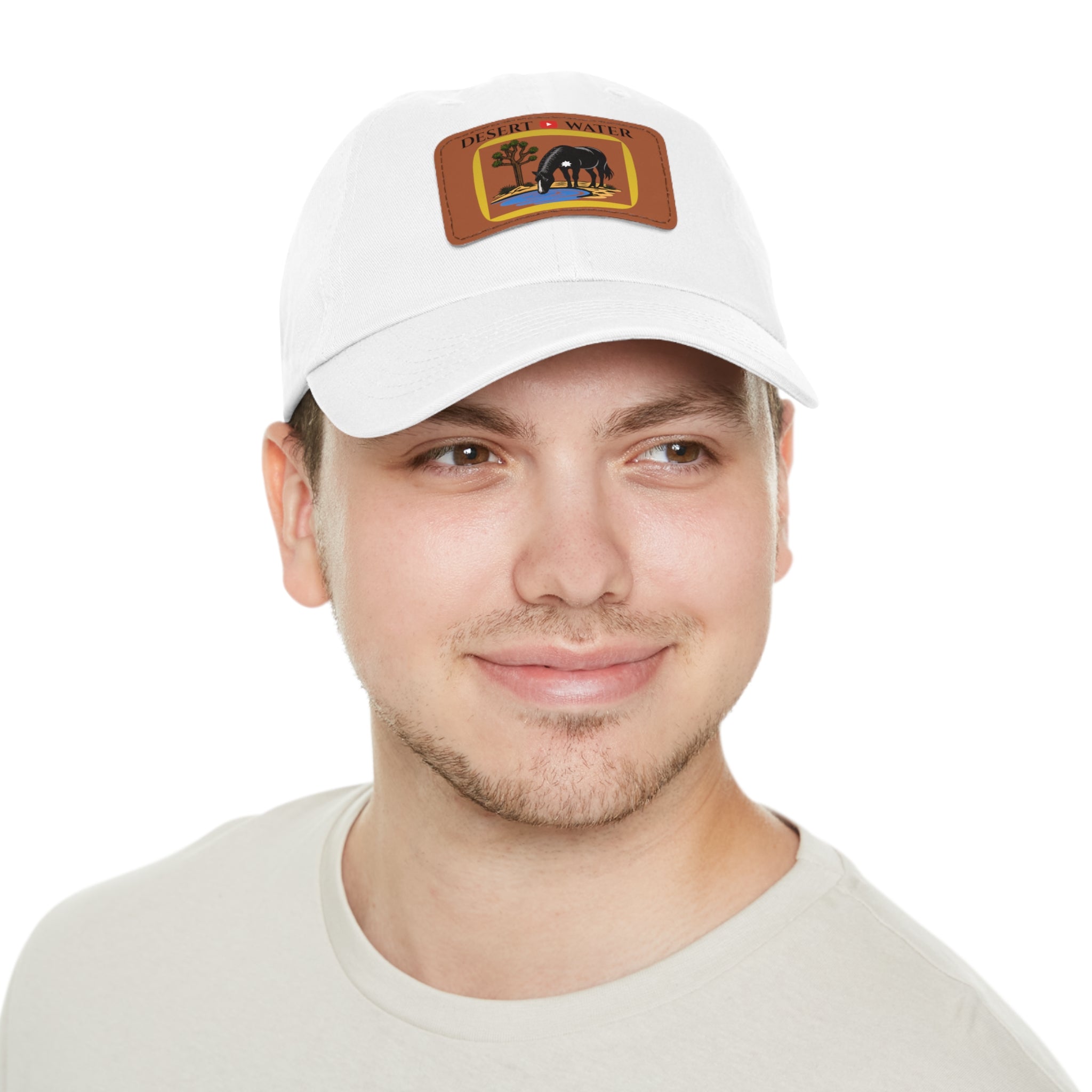 Desert Spring Restoration Dad Hat — Leather Patch