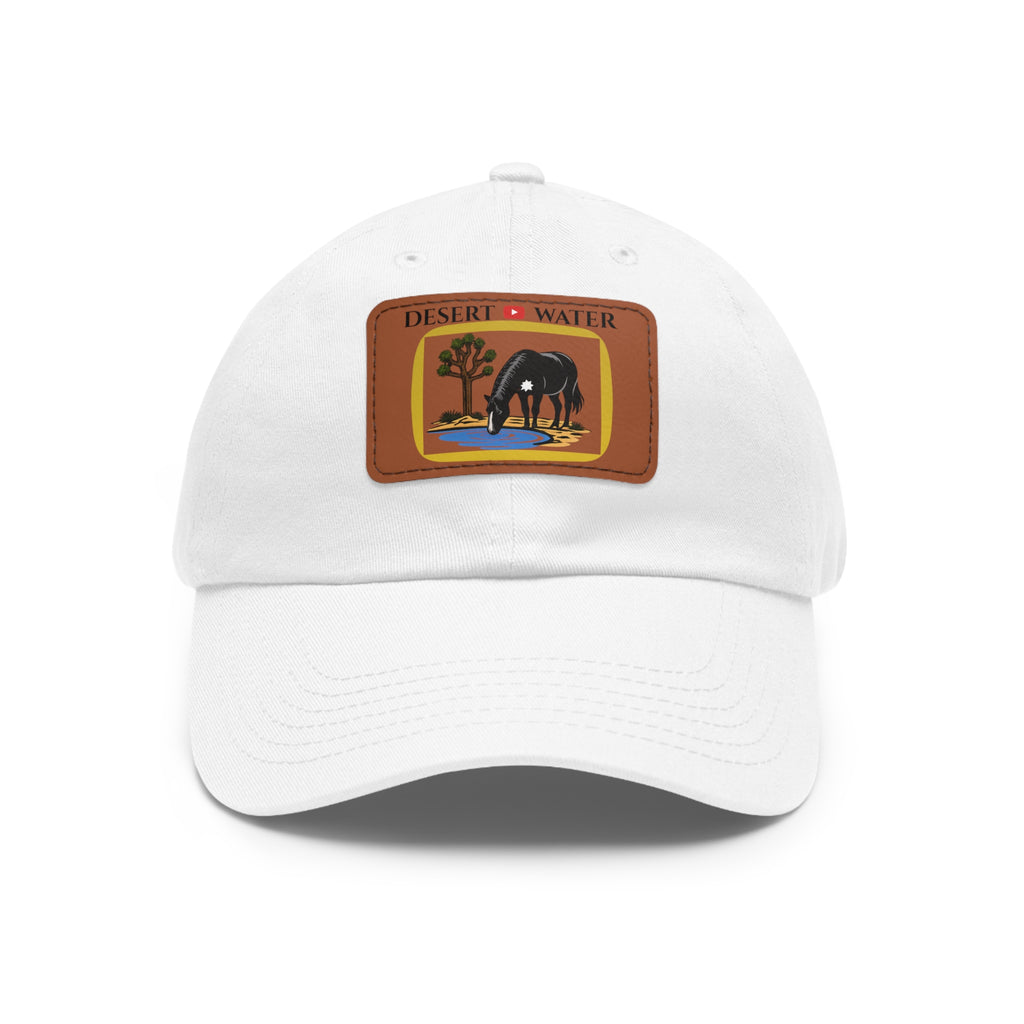 Desert Spring Restoration Dad Hat — Leather Patch