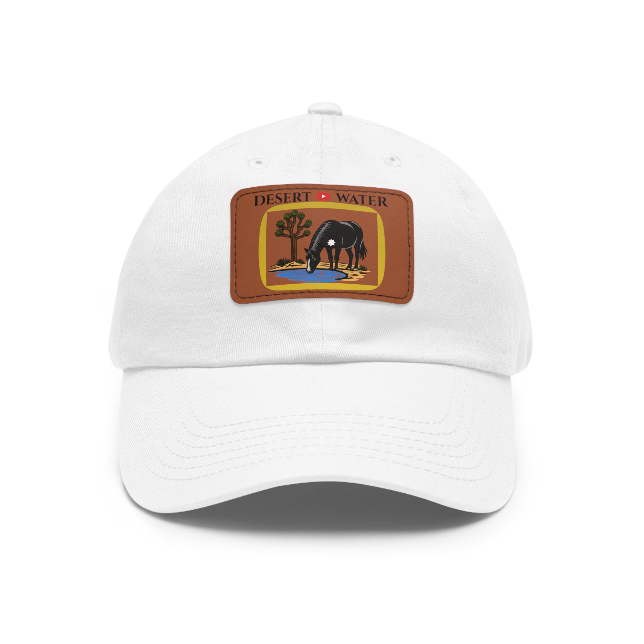 Desert Spring Restoration Dad Hat — Leather Patch