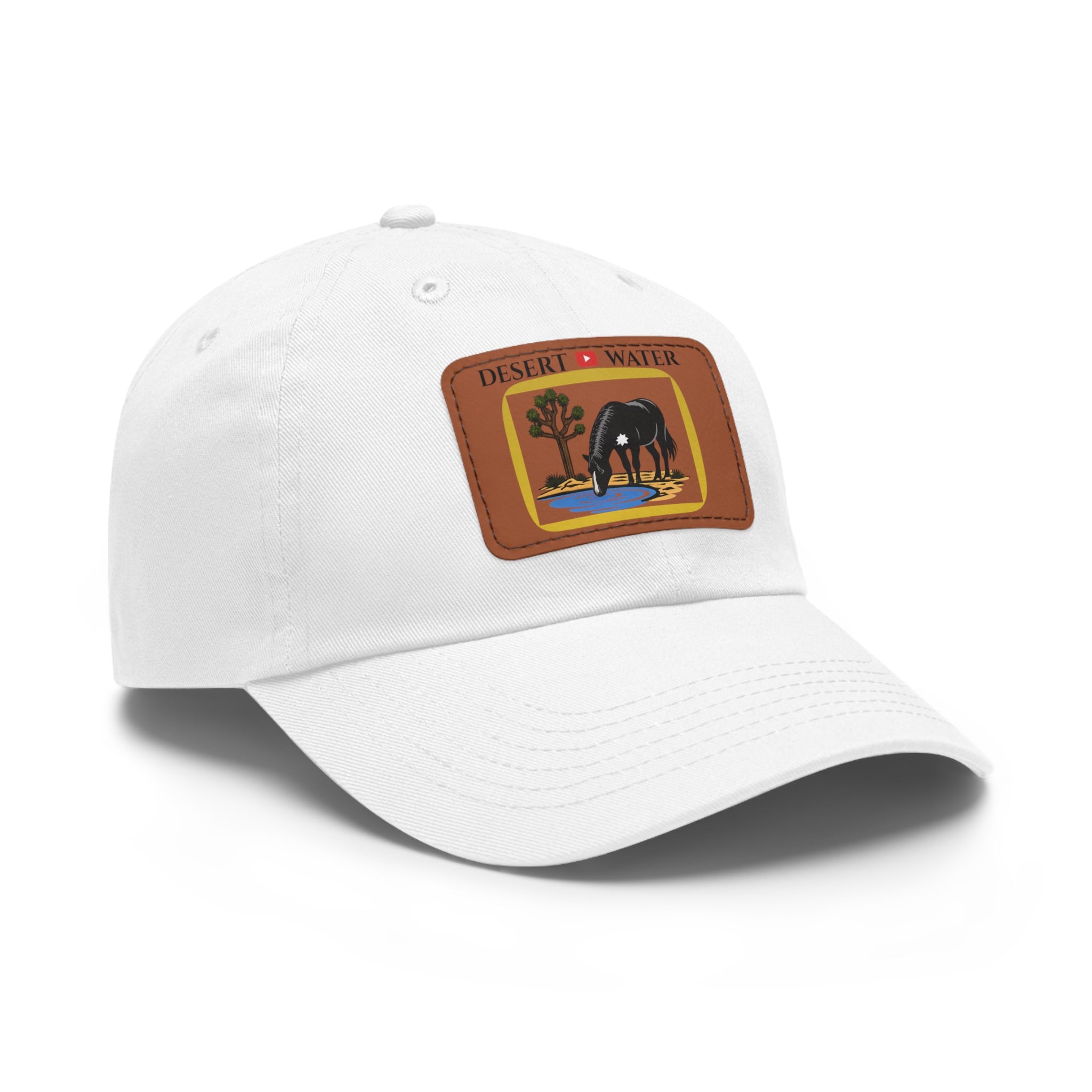 Desert Spring Restoration Dad Hat — Leather Patch