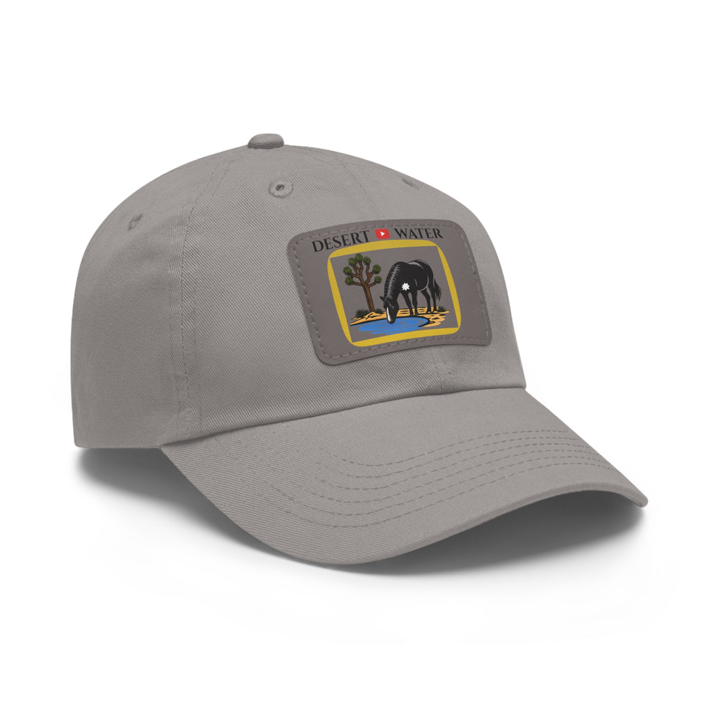 Desert Spring Restoration Dad Hat — Leather Patch