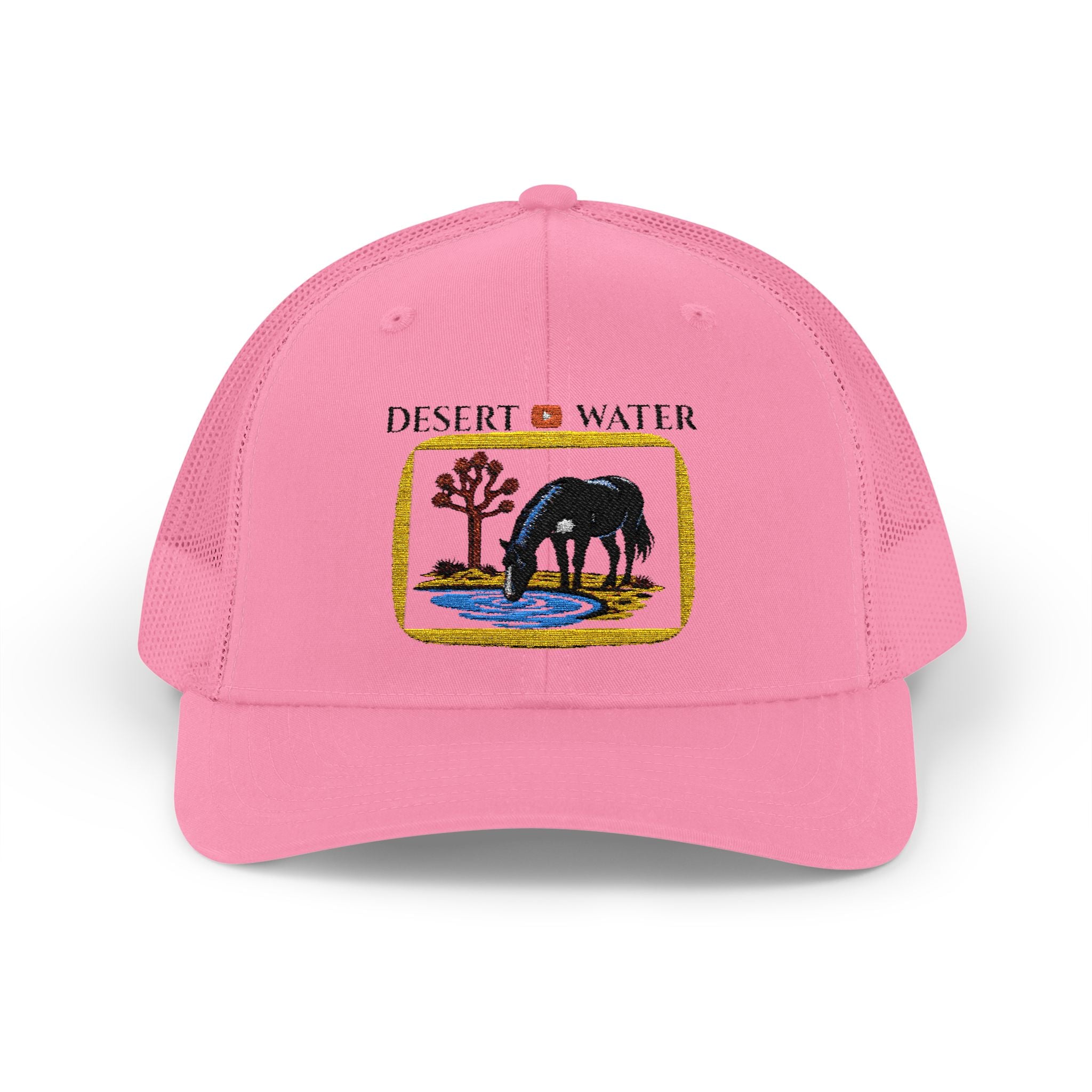 Restored Desert Spring Snapback Trucker Cap — Unplug & Restore Wildlife