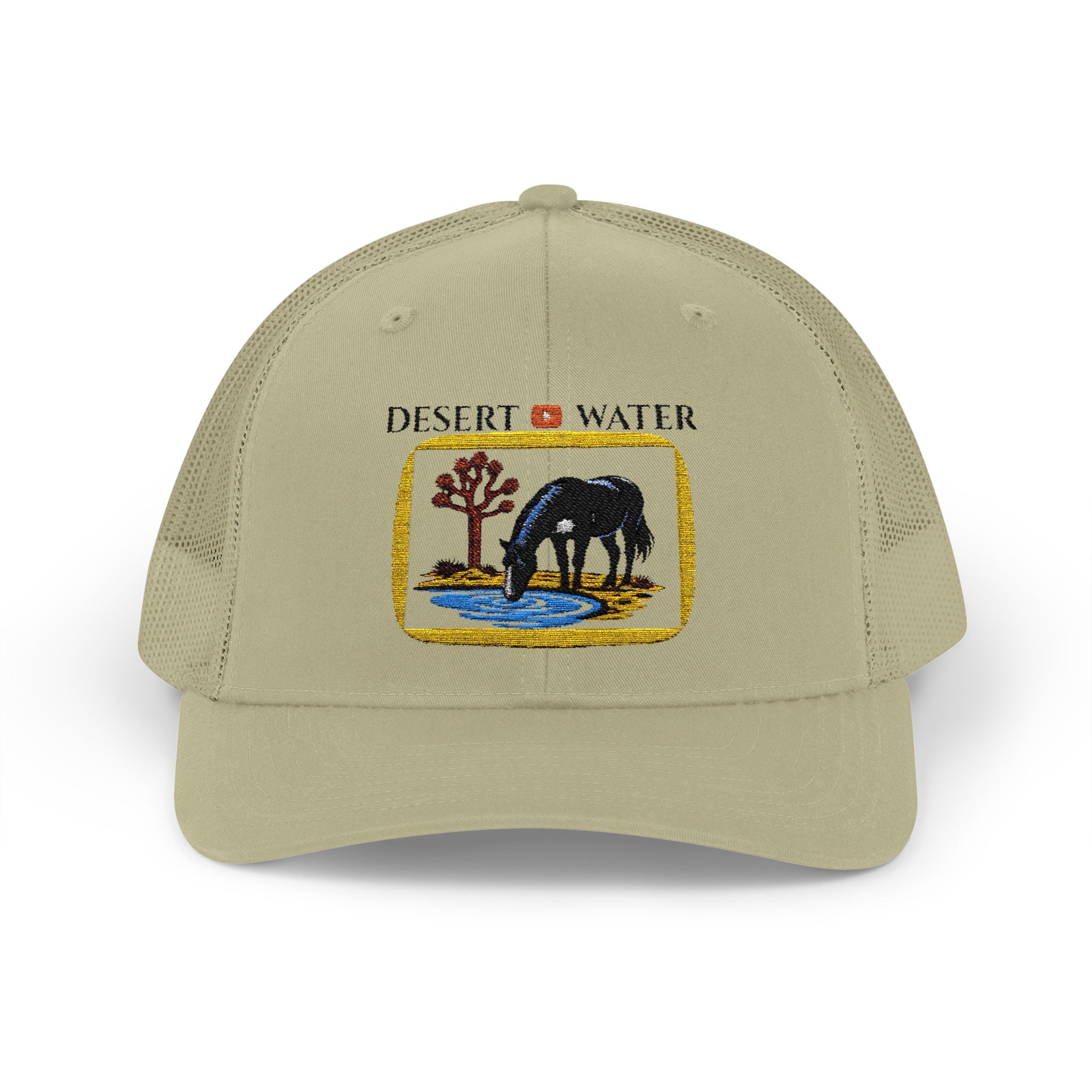 Restored Desert Spring Snapback Trucker Cap — Unplug & Restore Wildlife