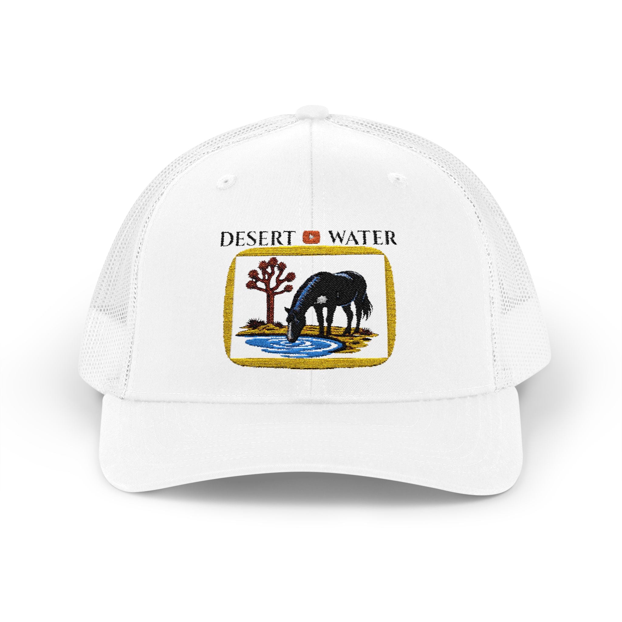 Restored Desert Spring Snapback Trucker Cap — Unplug & Restore Wildlife