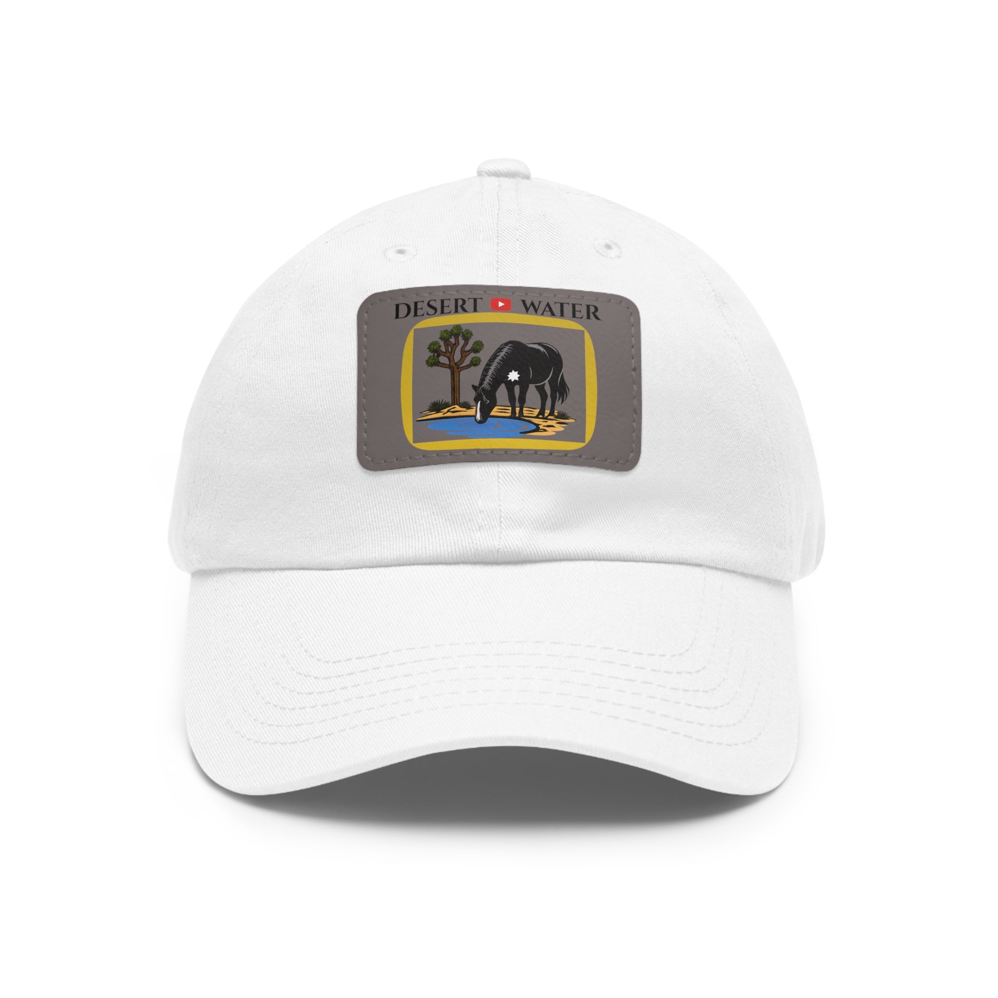 Desert Spring Restoration Dad Hat — Leather Patch