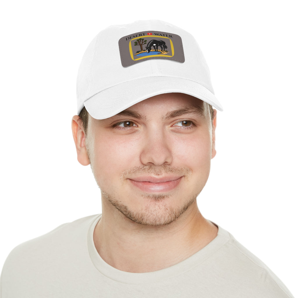 Desert Spring Restoration Dad Hat — Leather Patch