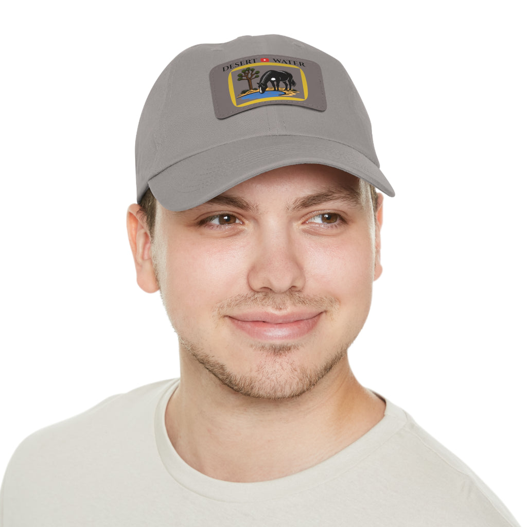 Desert Spring Restoration Dad Hat — Leather Patch