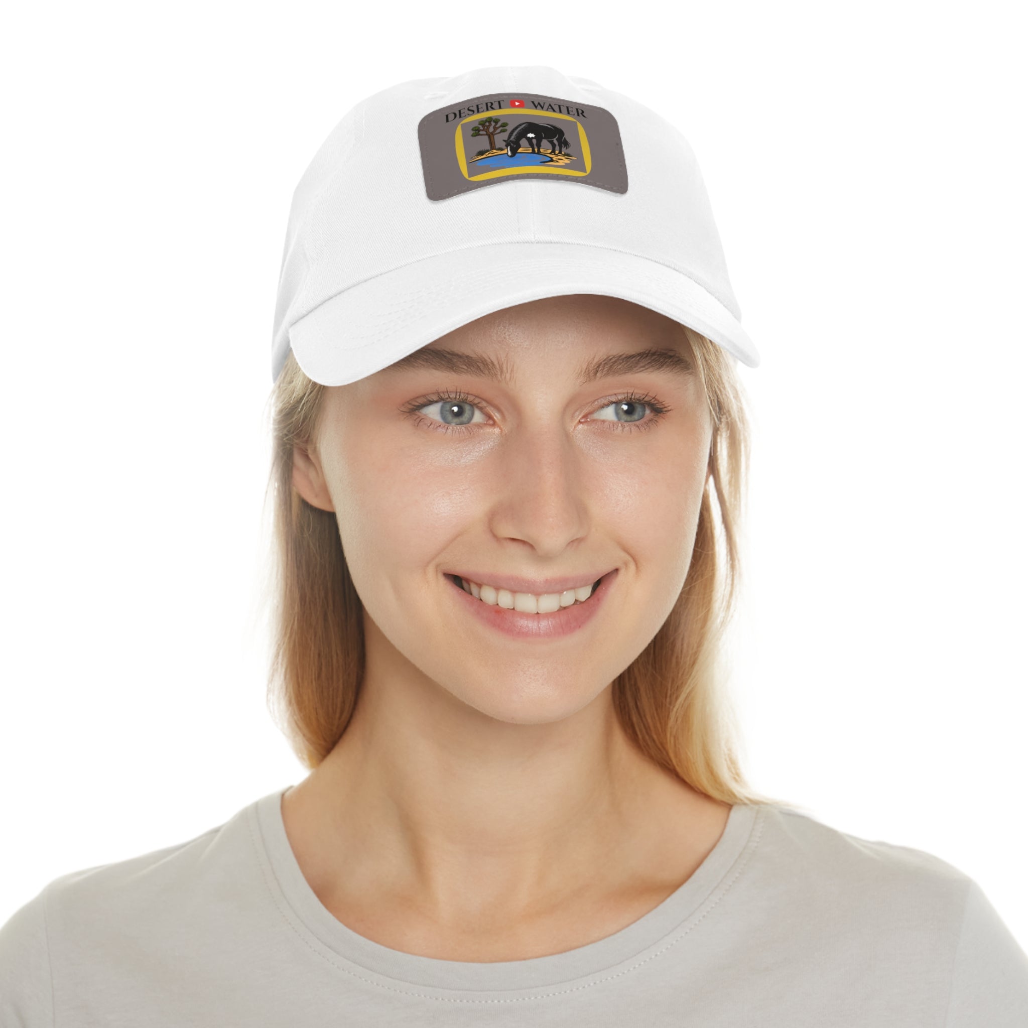Desert Spring Restoration Dad Hat — Leather Patch