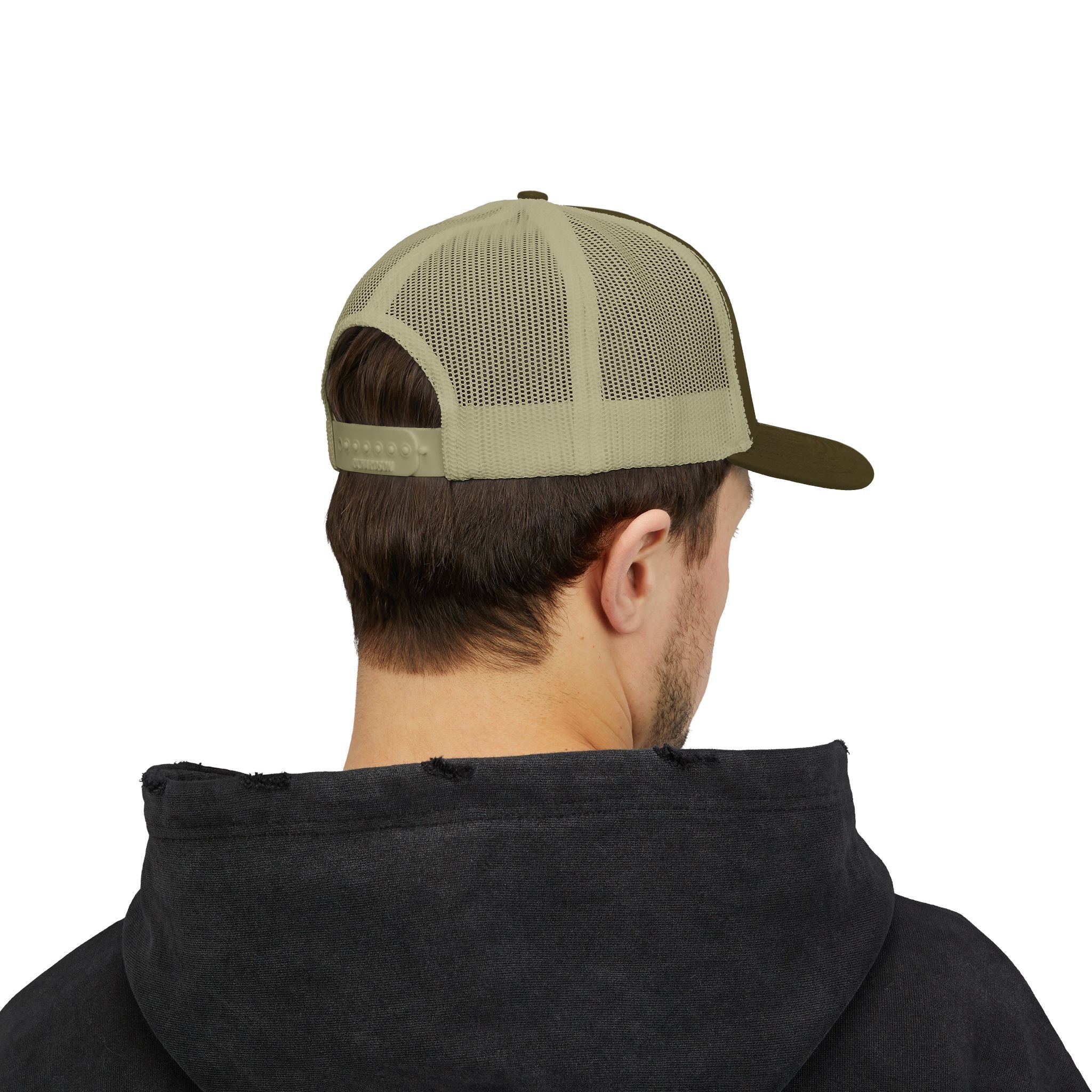 Restored Desert Spring Snapback Trucker Cap — Unplug & Restore Wildlife