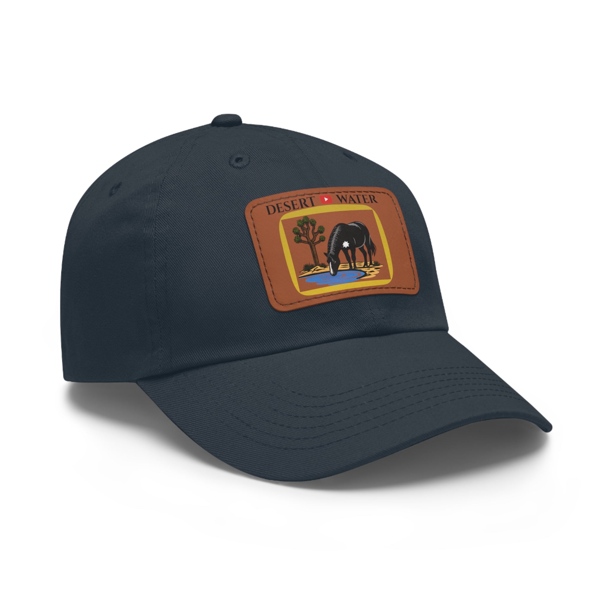 Desert Spring Restoration Dad Hat — Leather Patch